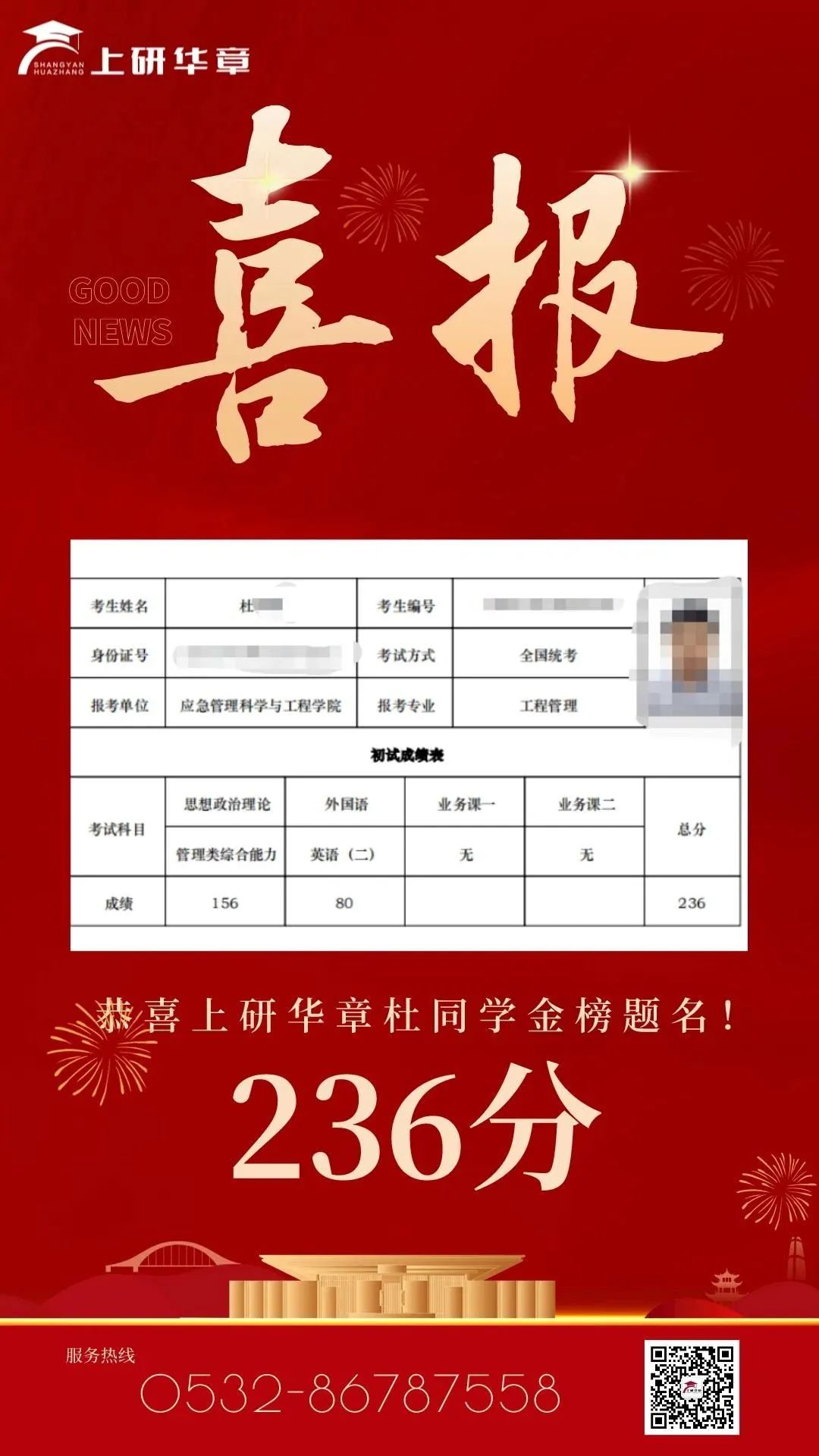 【联考喜报】上研华章2023级考研初试成绩公布！高分榜再度更新，喜讯连连！(图3)