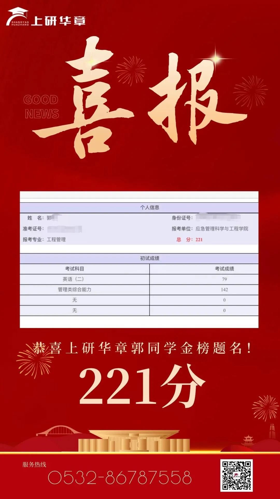 【联考喜报】上研华章2023级考研初试成绩公布！高分榜再度更新，喜讯连连！(图8)